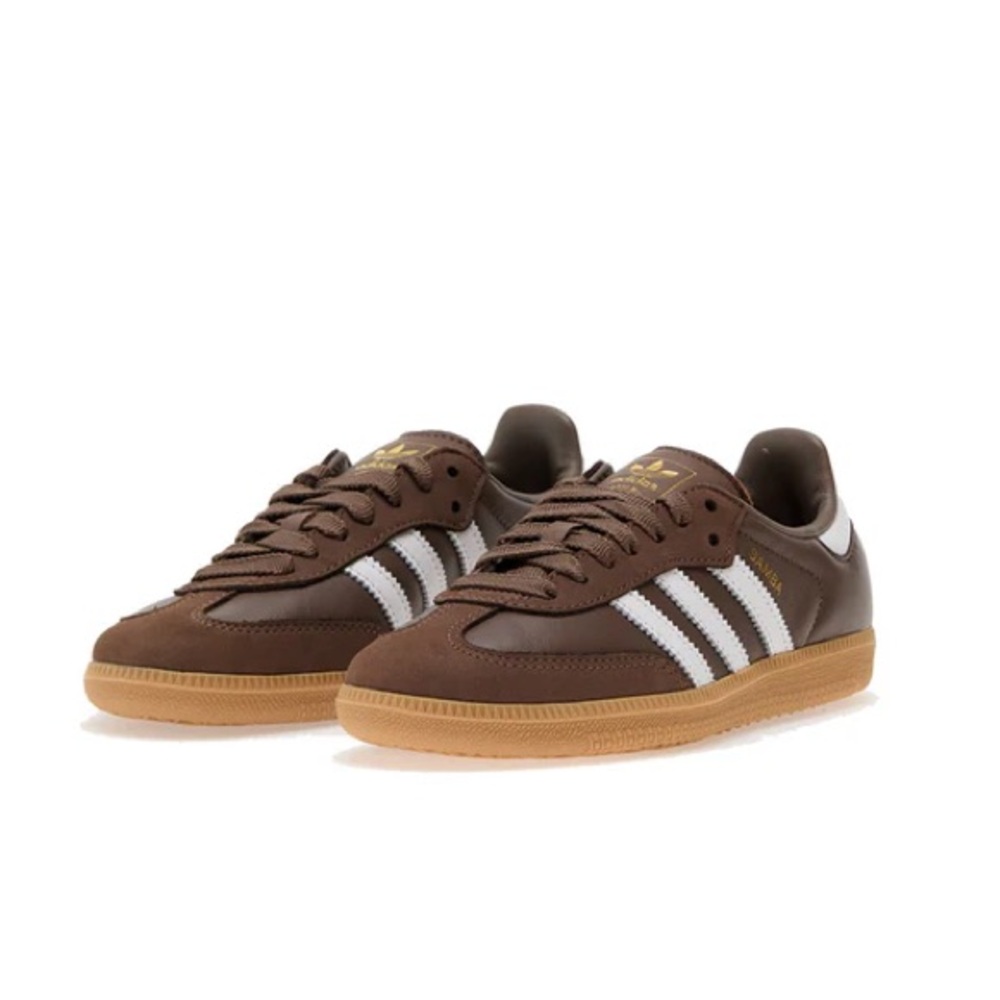 BNIB Adidas Samba OG Earth Strata White Women’s US6/Mens US5/UK4.5/EU 37.3/JP23